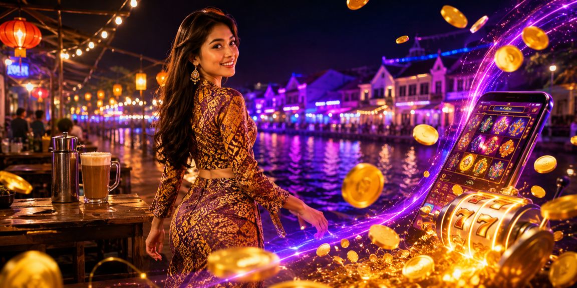 Slot permainan menarik dengan tema berwarna-warni yang memukau